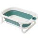 KidEasy foldable baby bathtub shown on a plain white background, highlighting its compact and portable desig